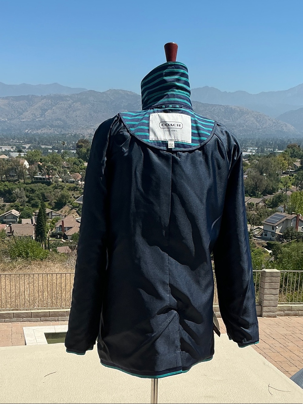 Coach short trench coat - Picture 9 of 15